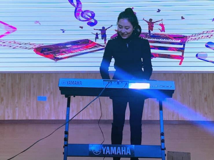 让音乐陪伴成长 凯发k8乐器捐赠爱心行动走进重庆市长寿区江南九年制学校